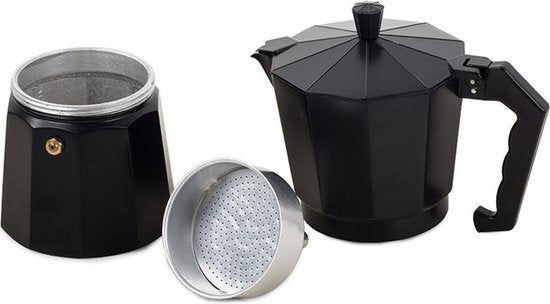 Koffie Percolator 9 Kops - Zwart