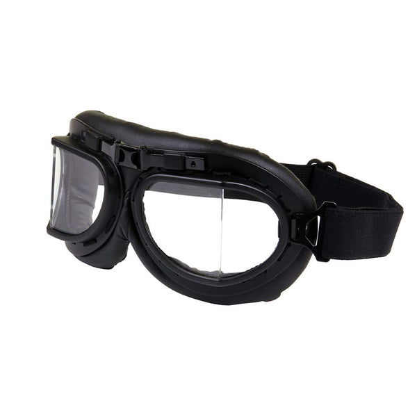 Fosco Motorbril Zwart Raf