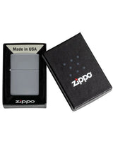 Zippo Aansteker Reg Flat Grey