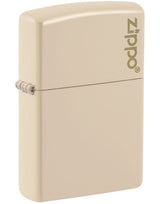 Zippo Aansteker Flat Sand Zippo Logo