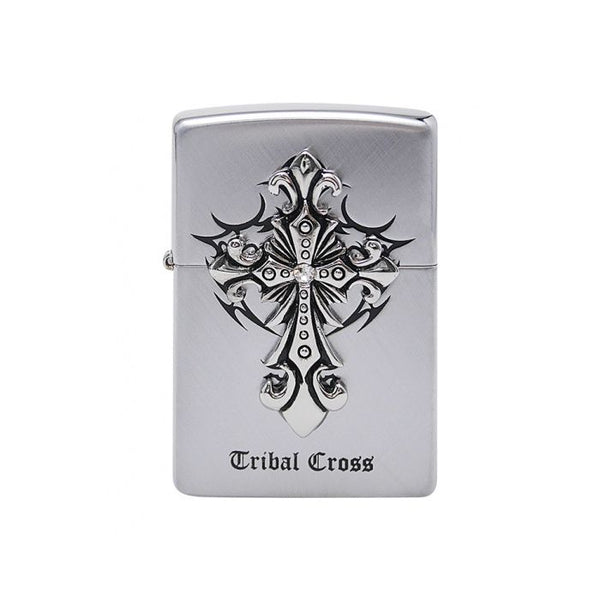 Zippo Special Asian Tribal Cross Emb. CH