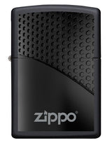 Zippo Designs Black Hexagon Design