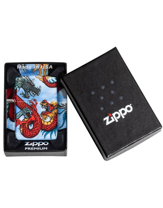 Zippo Designs Fighting Dragon 540