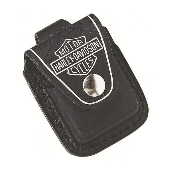 ZIPPO HARLEY-DAVIDSON ETUI ZWART