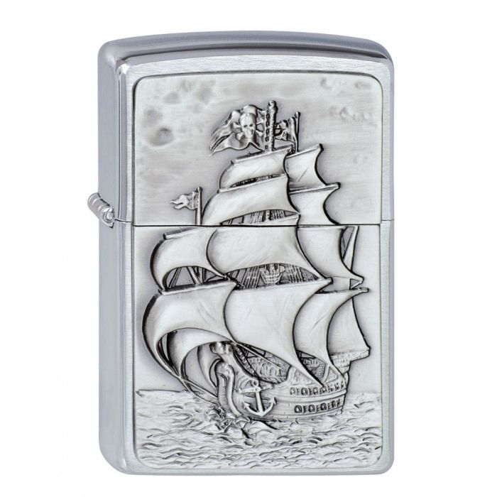 Zippo Designs PIRATE'S SHIP EMBLEM