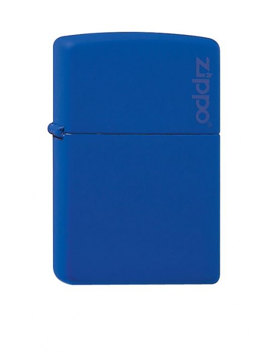 Zippo Aansteker Royal Blue Matte Met Logo