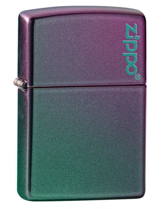 Zippo Aansteker Reg Iridescent Matte Zippo Logo