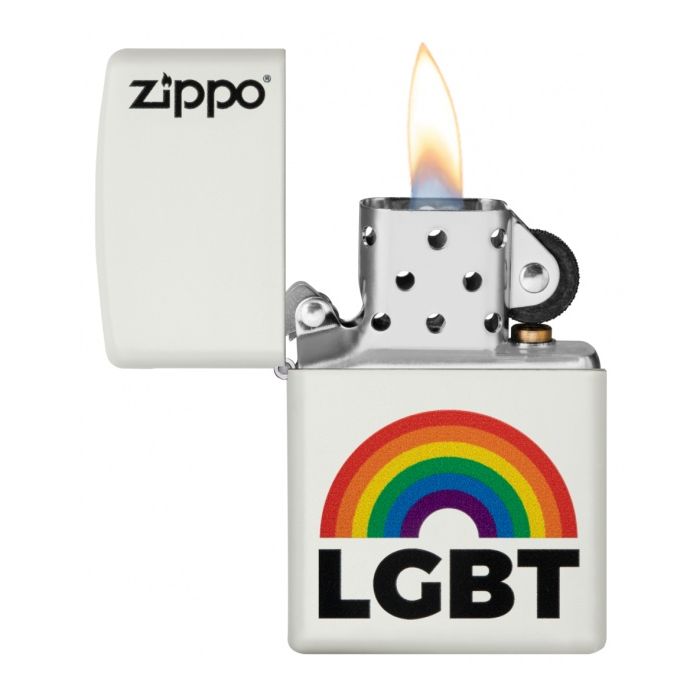 Zippo Designs Rainbow Design