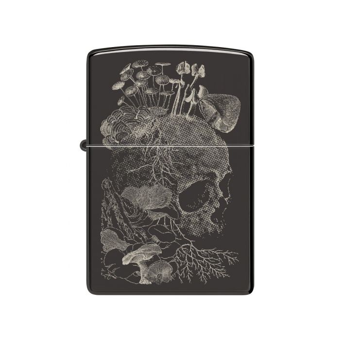 Zippo Designs Skull Mushroom Design