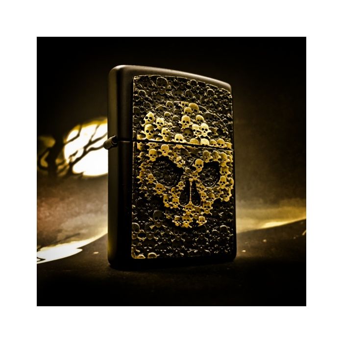 Zippo Designs SKULLS IN SKULL