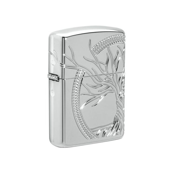 Zippo Special Tree of life Armor Sterling Silver