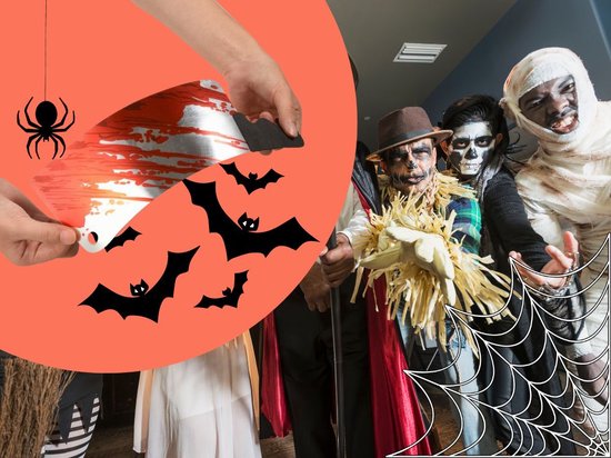Zombie Mond Bloederige Tanden Masker