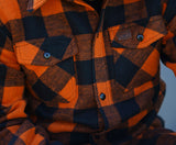Longhorn Houthakkers Overhemd/Jas  - Oranje