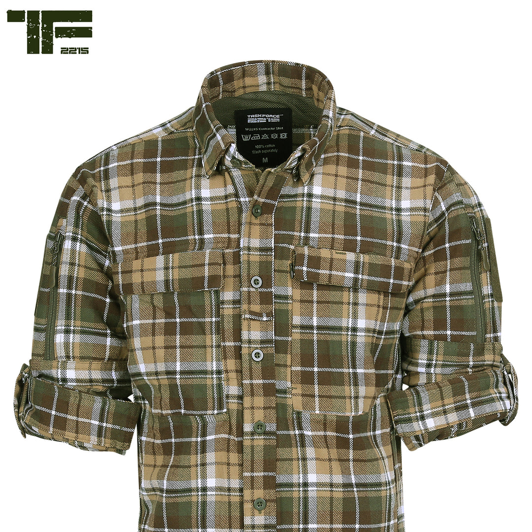Task Force 2215® Outdoor Flanel Contractor Overhemd