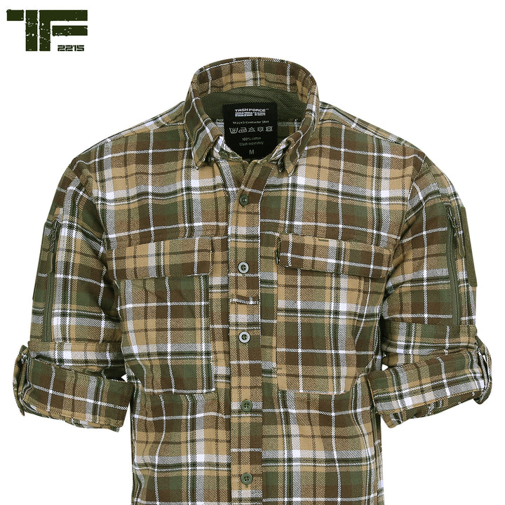 Task Force 2215® Outdoor Flanel Contractor Overhemd