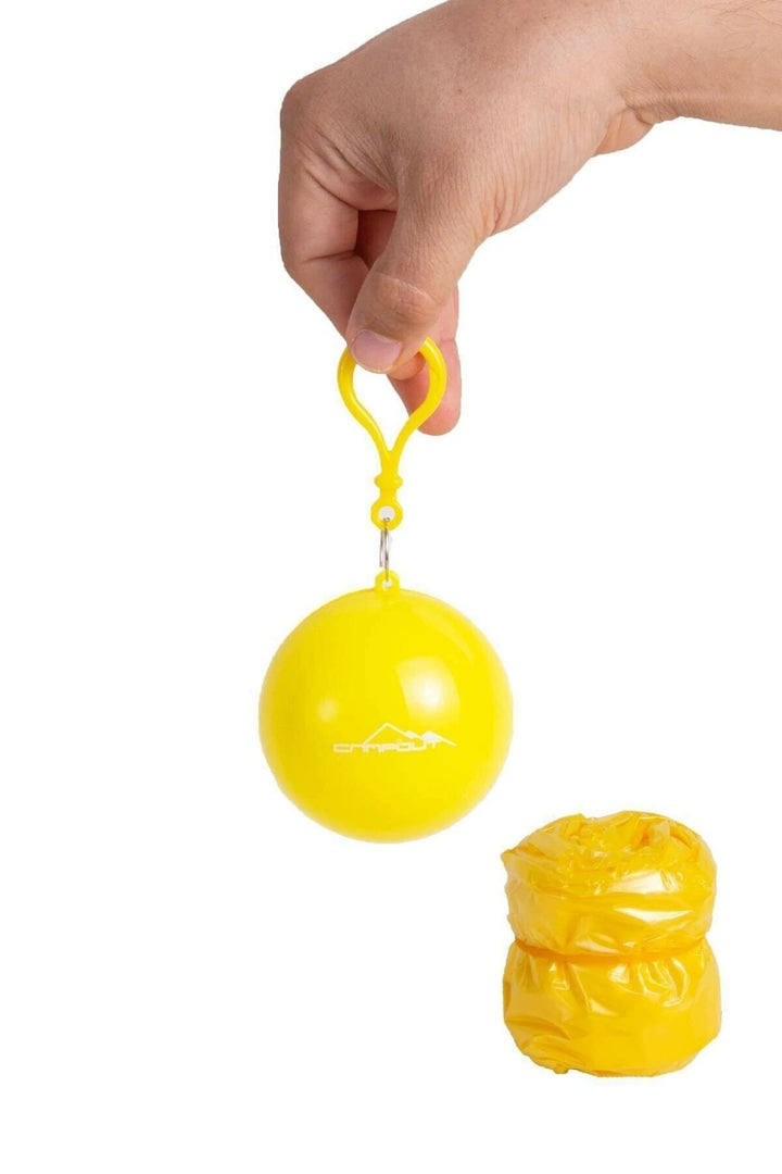 Regen Poncho Sleutelhanger