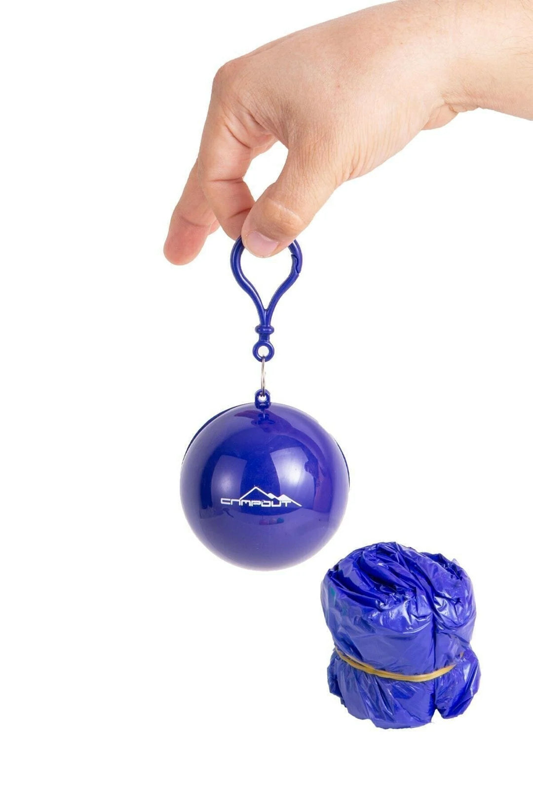 Regen Poncho Sleutelhanger