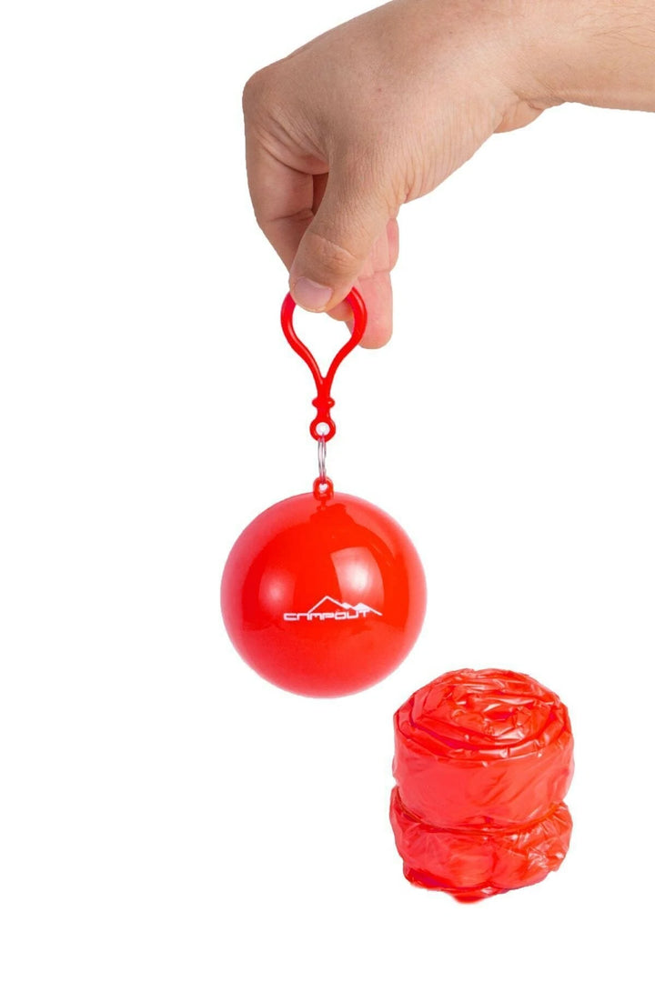 Regen Poncho Sleutelhanger