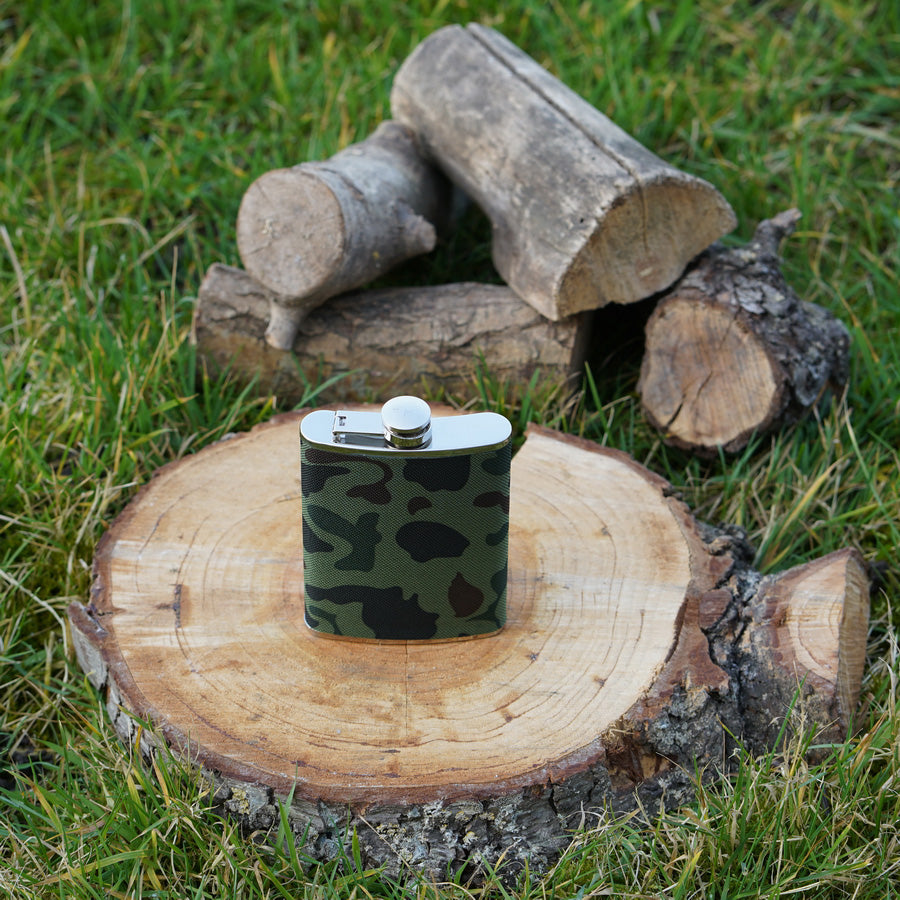 RVS Zakfles 240 ML Woodland