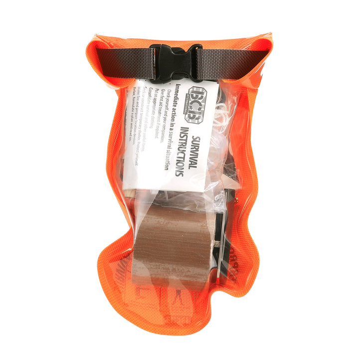 Waterproof survival kit