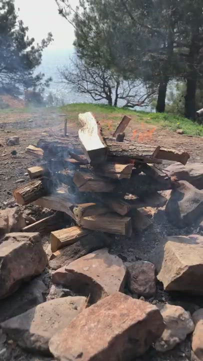 Kampvuur Wok Pan