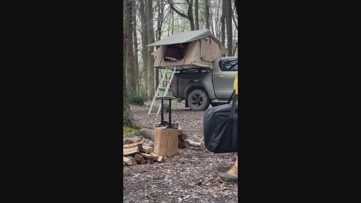 Inklapbaar Camping Houtkachel