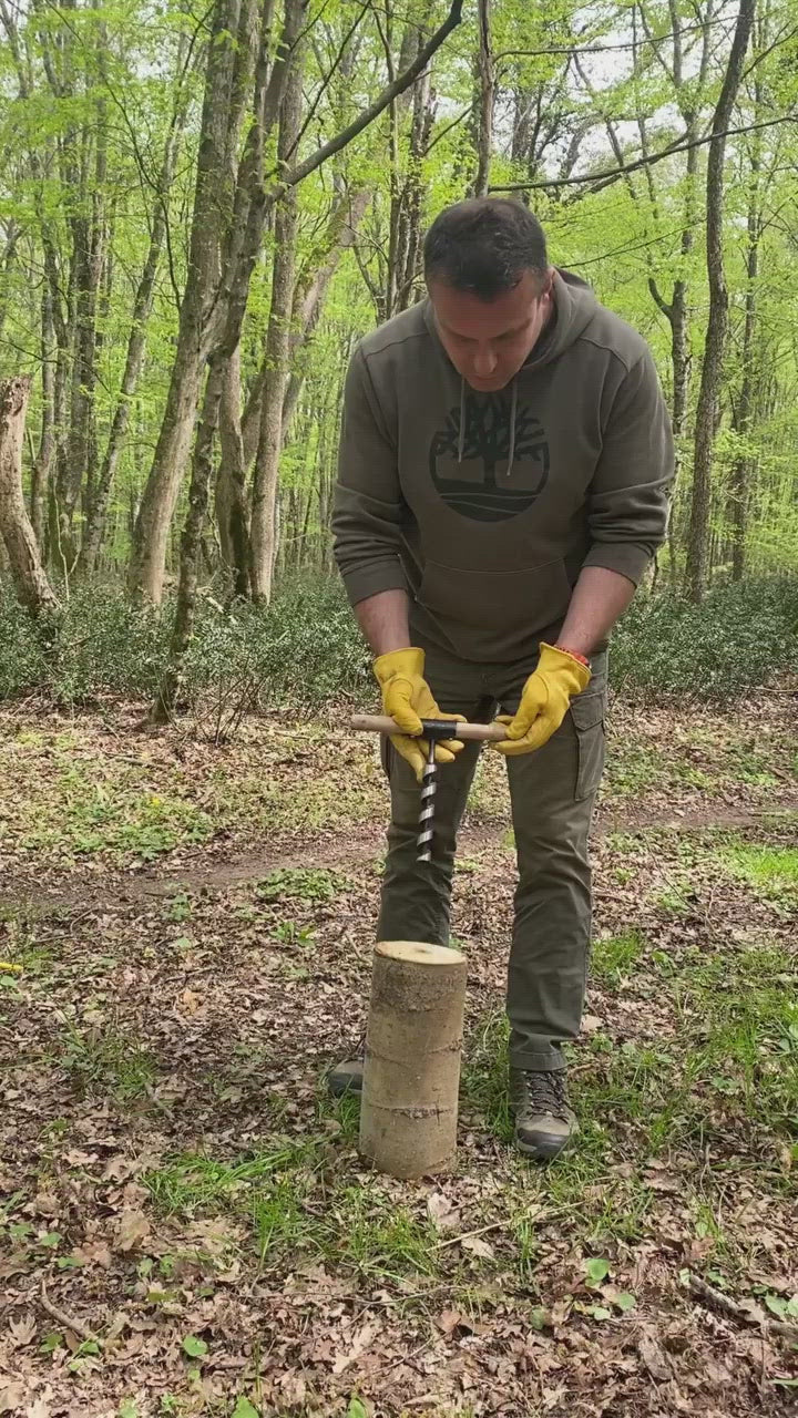 Multifunctionele handmatige survival boor