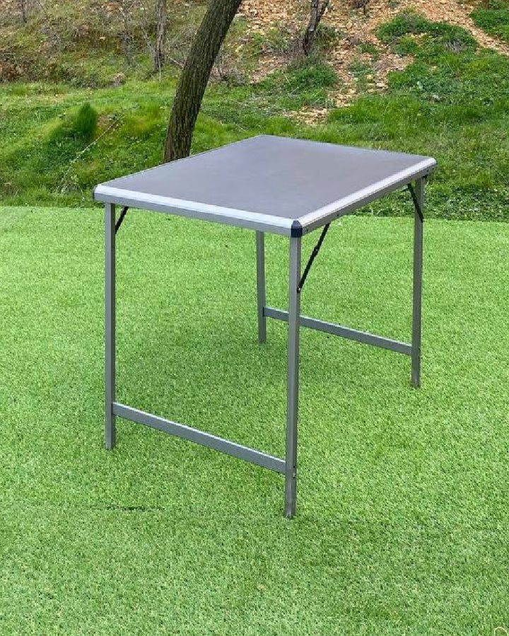 Inklapbare Campingtafel 80 x 60 cm