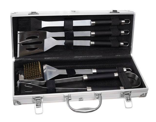 Barbeque Gereedschap Set - inclusief  Alluminium Koffer