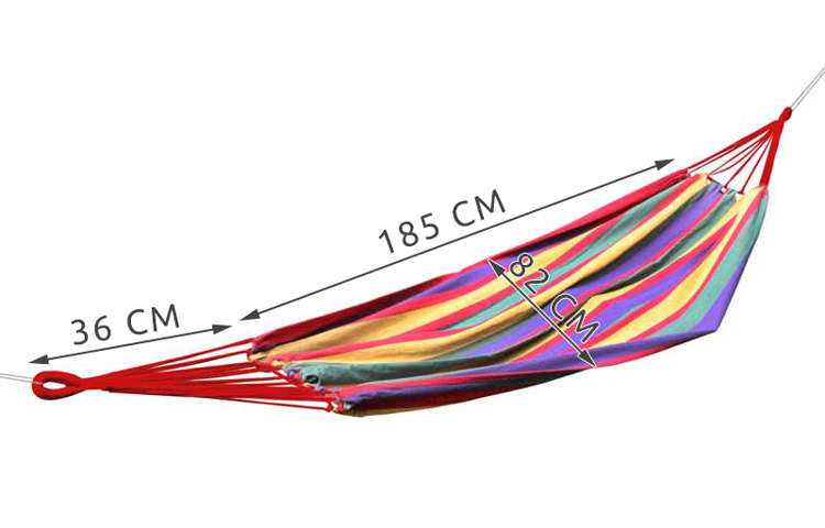 Multicolor Hangmat - 200 x 80 CM
