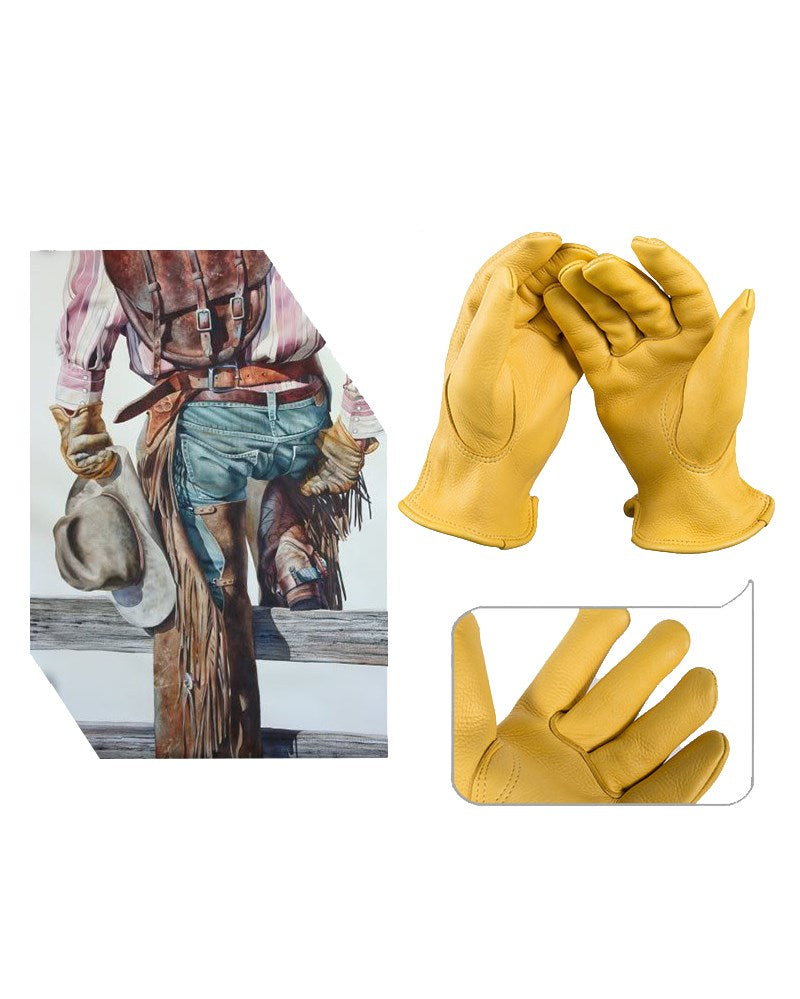 Lederen Handschoen