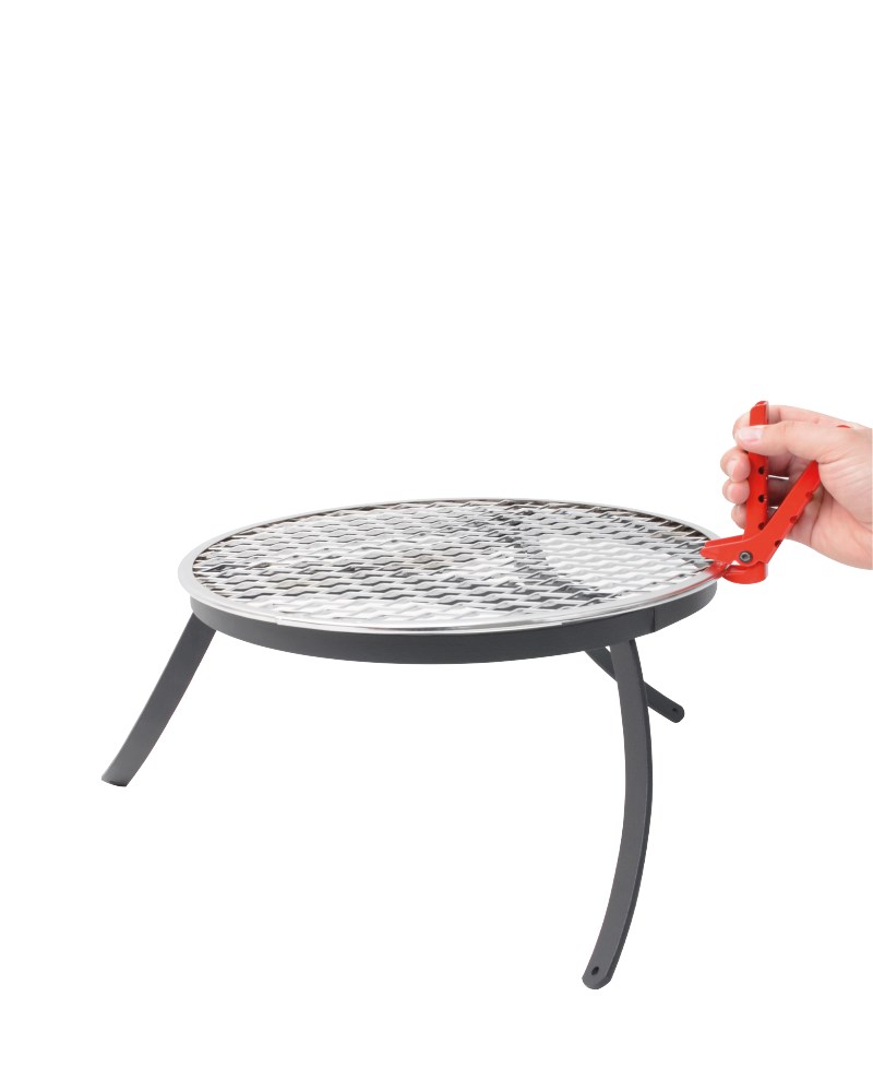 Kampvuur Rooster Met Grill