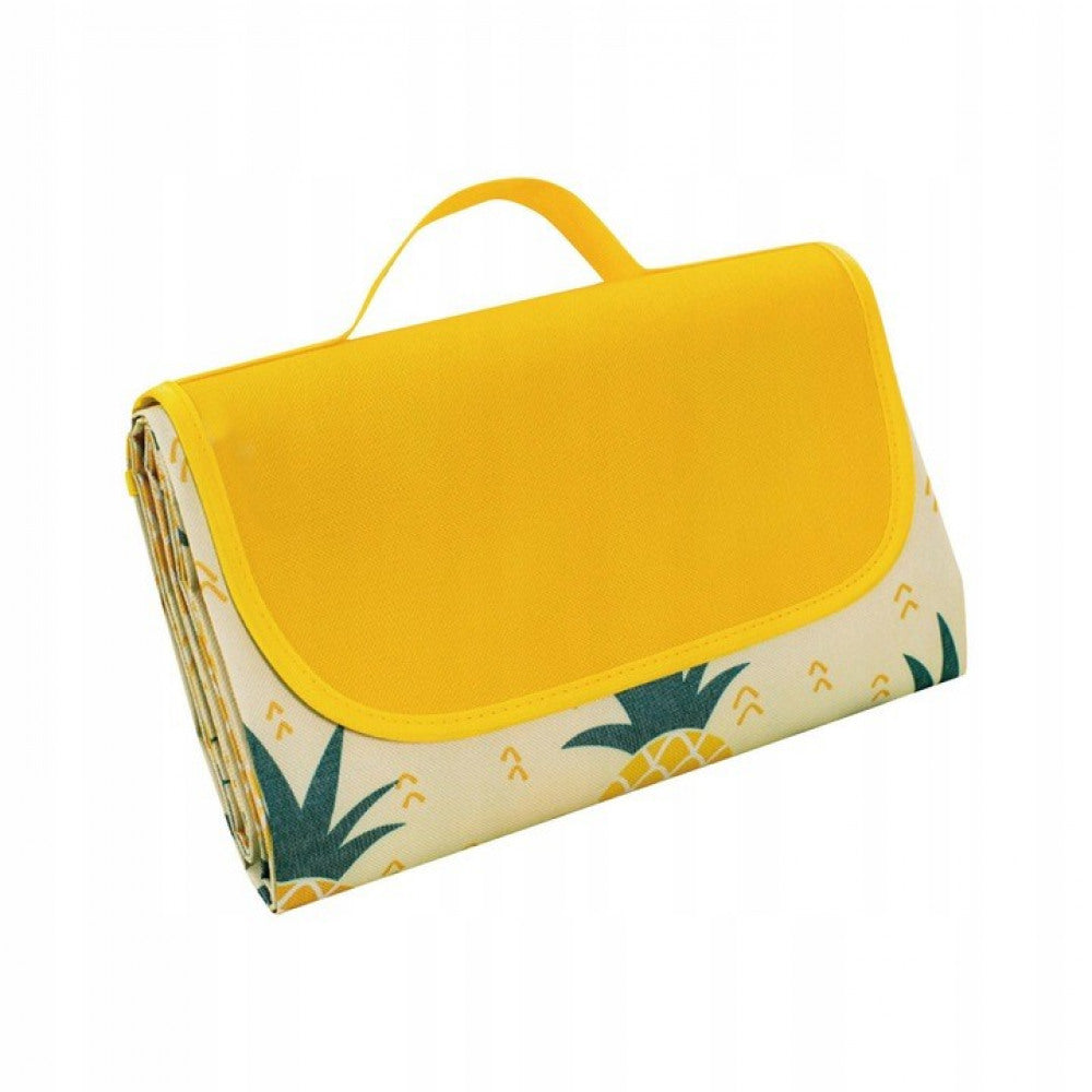 Strand/Picknickmat - Geel Ananas Motief