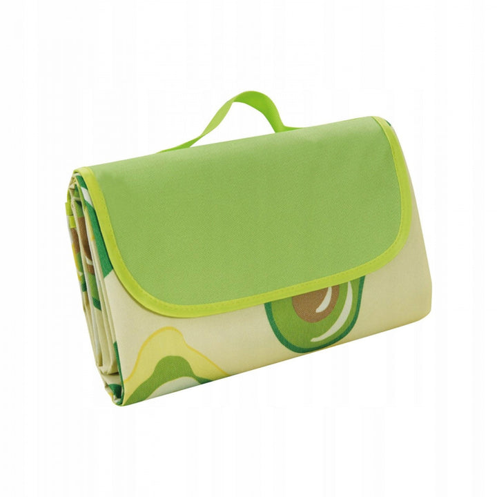 Strand/Picknickmat - Groen Avocado Motief