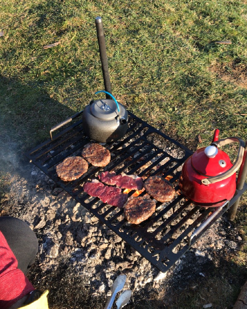 Kampvuur Barbecue Rooster