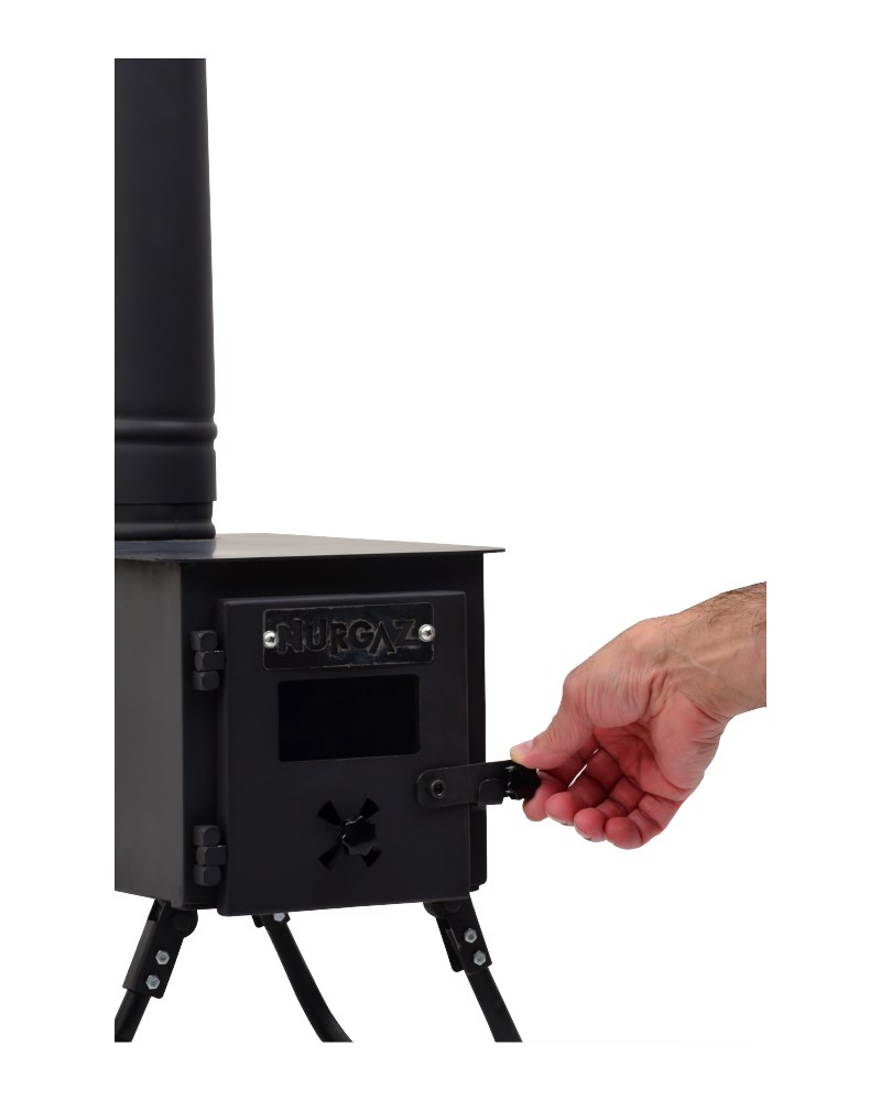 Tentkachel Klein Met Kachelpijp