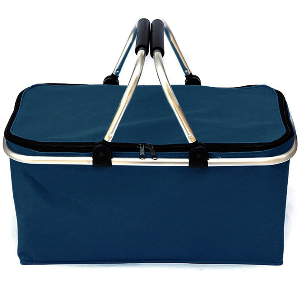 Opvouwbare Thermische Picknickmand - Donkerblauw
